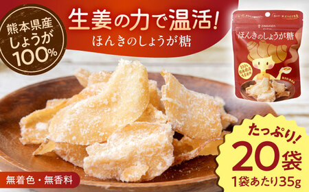 ほんきのしょうが糖 35g×20袋 しょうが[AYAD001]