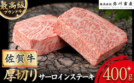PE3x1 佐賀産和牛 “厚切り” サーロインステーキ 400g (200g×2枚) サーロイン ステーキ 国産牛 和牛 ブランド牛 牛肉 肉 高級 人気 おすすめ 佐賀県 太良町