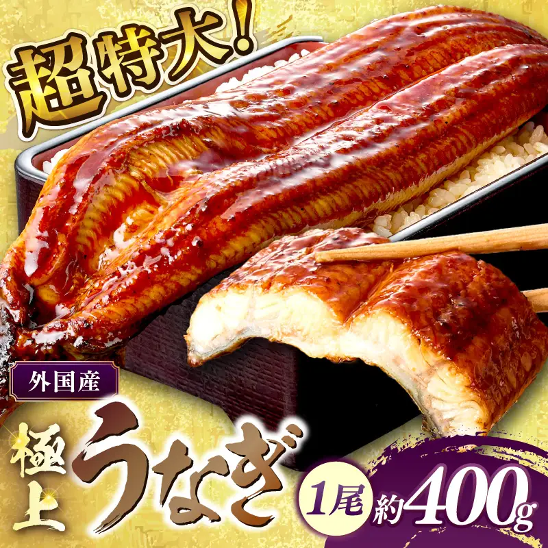 【鰻】うなぎ蒲焼き1尾 400g前後 | うなぎ