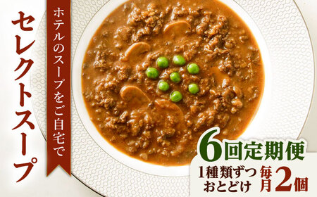 【全6回定期便】SoupSelect 2点セット 糸島市 / 糸島正キ スープ レトルト [AQA072]
