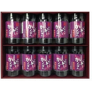 しそかんろ詰め合わせ（32枚×10本）紫蘇風味味付のり