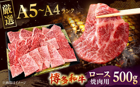 【お中元対象】数量限定 博多和牛 ロース 焼肉用 500g [ADBZ045] 焼肉 焼肉用 牛肉 国産