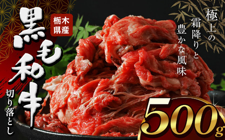 栃木県産牛 黒毛和牛 切り落とし 500g | 栃木県 下野市