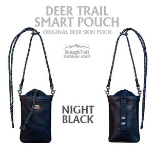 ラフテール【DEER TRAIL SMART POUCH】ナイトブラック　AC-DTSP-NBK_装飾品・工芸品  鞄・バッグ かばん カバン_【1618957】