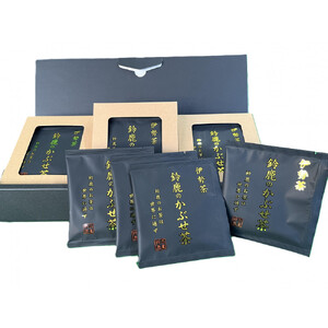 鈴鹿のかぶせ茶テイーバック10袋×3箱入り