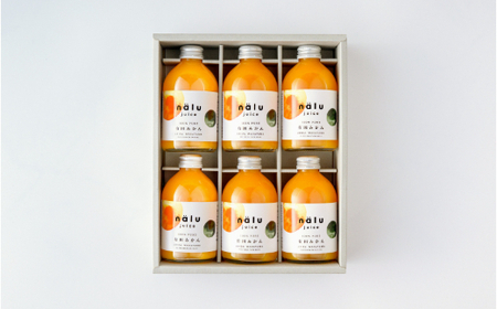 鳴川農園nalu juice 有田みかんジュース250ml×6本(B1026-2)