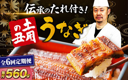 うなぎ【全6回定期便】（2尾×2箱）鰻[AGAH020]うなぎ