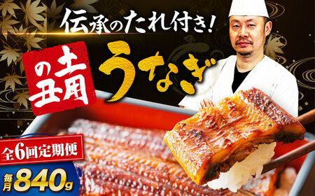 うなぎ 国産【全6回定期便】（2尾×3箱）蒲焼 [AGAH022]うなぎ