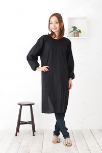 【ブラック】ロング割烹着