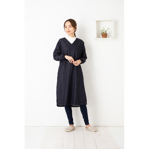 ワンウオッシュデニム割烹着