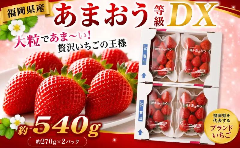 いちご あまおう 2p【2027年2月上旬から3月下旬発送】 いちご 