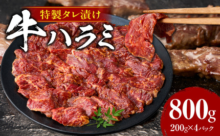 牛ハラミ　肉屋こだわりの特製タレ漬け800g（200g×4P）・T133