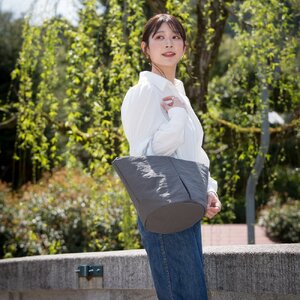 トート 豊岡鞄 TUTUMU　Marche mini（グレー） S1805