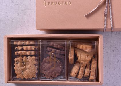 FRUCTUS 3GIFT BOX【3種】24枚入り【スイーツ 洋菓子 焼き菓子 クッキー サブレ セット 人気 詰合せ ギフト プレゼント 贈り物 おすそ分け 】_0066-003-se6