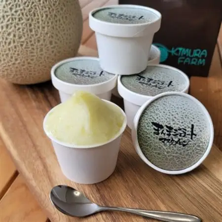 【まるでメロン!驚異の果汁70%】まんまジェラート ～マスクメロン～ 100ml×5個【配送不可地域：離島】【1494650】
