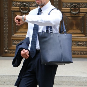 豊岡鞄　YOUTA LIZARD 2WAY トート（YK-30）ネイビー