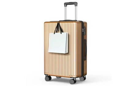 スーツケース　S　ゴールド　【11100-1631-4】