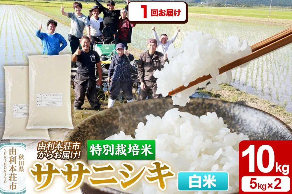 【白米】特別栽培米 ササニシキ 10kg（5kg×2袋）令和7年産