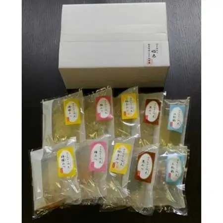 心を込めて　心太(ところてん)詰め合わせ　10食入り【1201339】