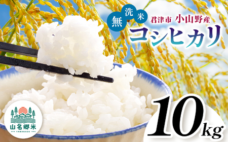 無洗米 令和7年産 君津市小山野産 コシヒカリ 10kg | あかかげ農園