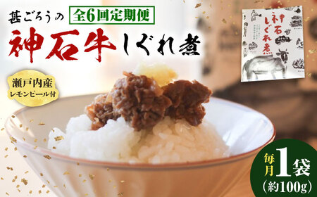 【全6回定期便】神石しぐれ煮 100g×1袋 [BAEC029]しぐれ煮
