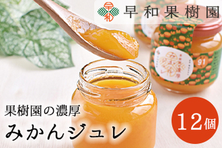 【早和果樹園】濃厚みかんジュレ（12個入）（B953-2）