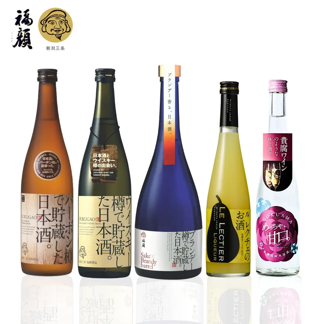 日本酒の新たな可能性追求セット 新潟県 日本酒 飲み比べ [福顔酒造]【034S029】