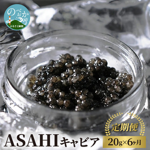 ASAHIキャビア20g×6ヶ月定期便 N032-YZG020