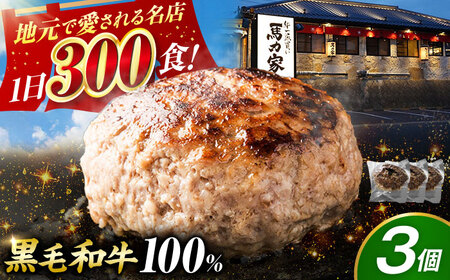 超ハンバーグ 3個 / 御嵩町/ 馬力屋 [AVBO015]ハンバーグ