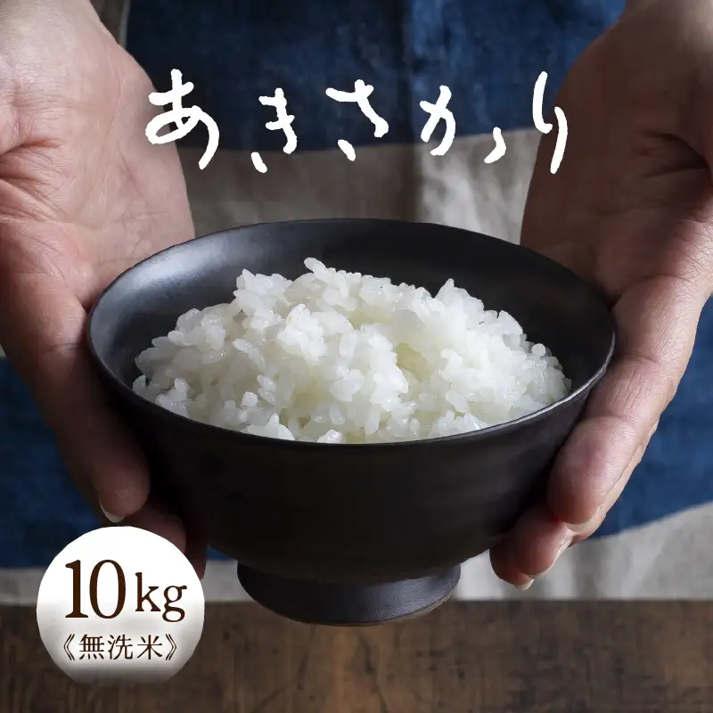 令和7年産 あきさかり 無洗米 10kg × 1袋（計10kg） ／ 米 10キロ 福井県産 ブランド米 あきさかり ご飯 白米 新鮮 高品質米 [aw121-b004]