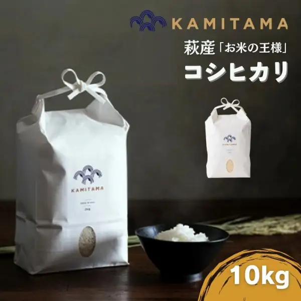 コシヒカリ 令和7年 10kg 米 コメ こめ 萩産 KAMITAMA