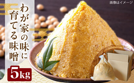 育てる味噌 5kg [VAV019] みそ 米味噌 キット