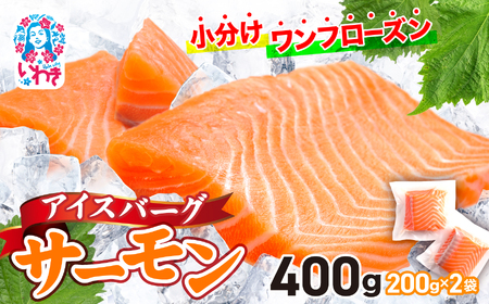 【サーモン】アイスバーグサーモン約200g×2