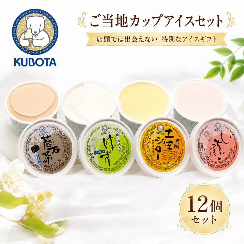 【久保田食品】アイスセットC (12個)  アイスクリーム