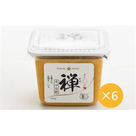 銀座KUKI特選禅甘口白糀　500g×6個【1608854】
