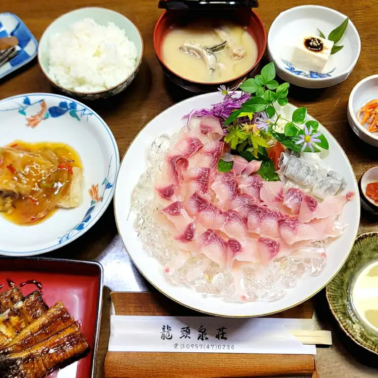 お食事券 チケット 【川魚料理】田中屋(龍頭泉荘) お食事券 6,000円分 [田中屋(龍頭泉荘) 長崎県 東彼杵町 hs42bag680001]