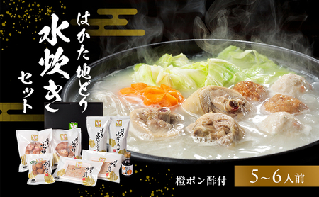 はかた地どり水炊きセットＡ 鍋セット水炊き 鶏肉水炊き ※配送不可:離島