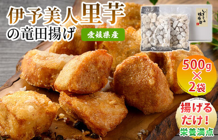 （愛媛県産）伊予美人里芋の竜田揚げ 500g×2袋【V002700】