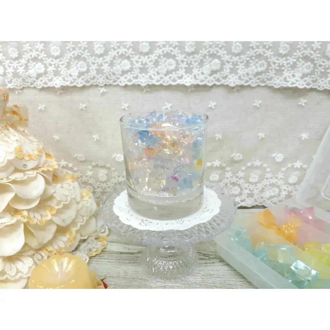 新宿フラワークラフト体験工房 ぷるぷる涼しげクラッシュゼリーキャンドル作り 0146-005-S07