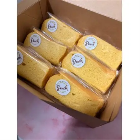 奈良県上牧町製造の米粉バニラシフォンケーキ6カットセット【配送不可地域：離島】【1594513】