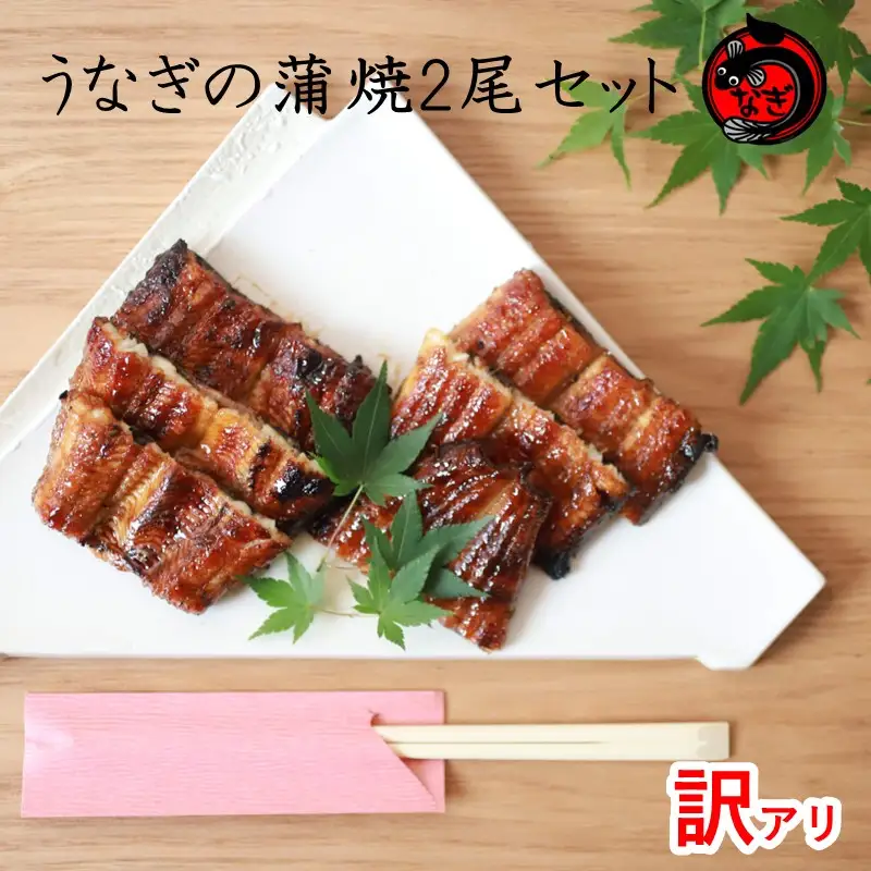 訳アリ！うなぎ蒲焼2尾セット【B-186】