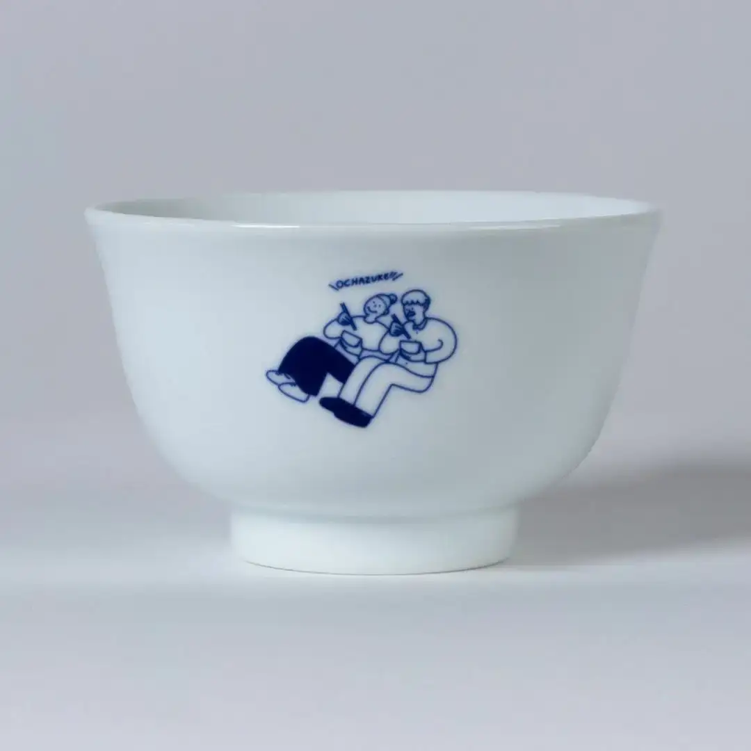 めおと お茶漬け茶碗（マスター） 麺類 ダブルウォール構造 食洗機対応 電子レンジ対応 [株式会社プラスワイズ] 【018S094】