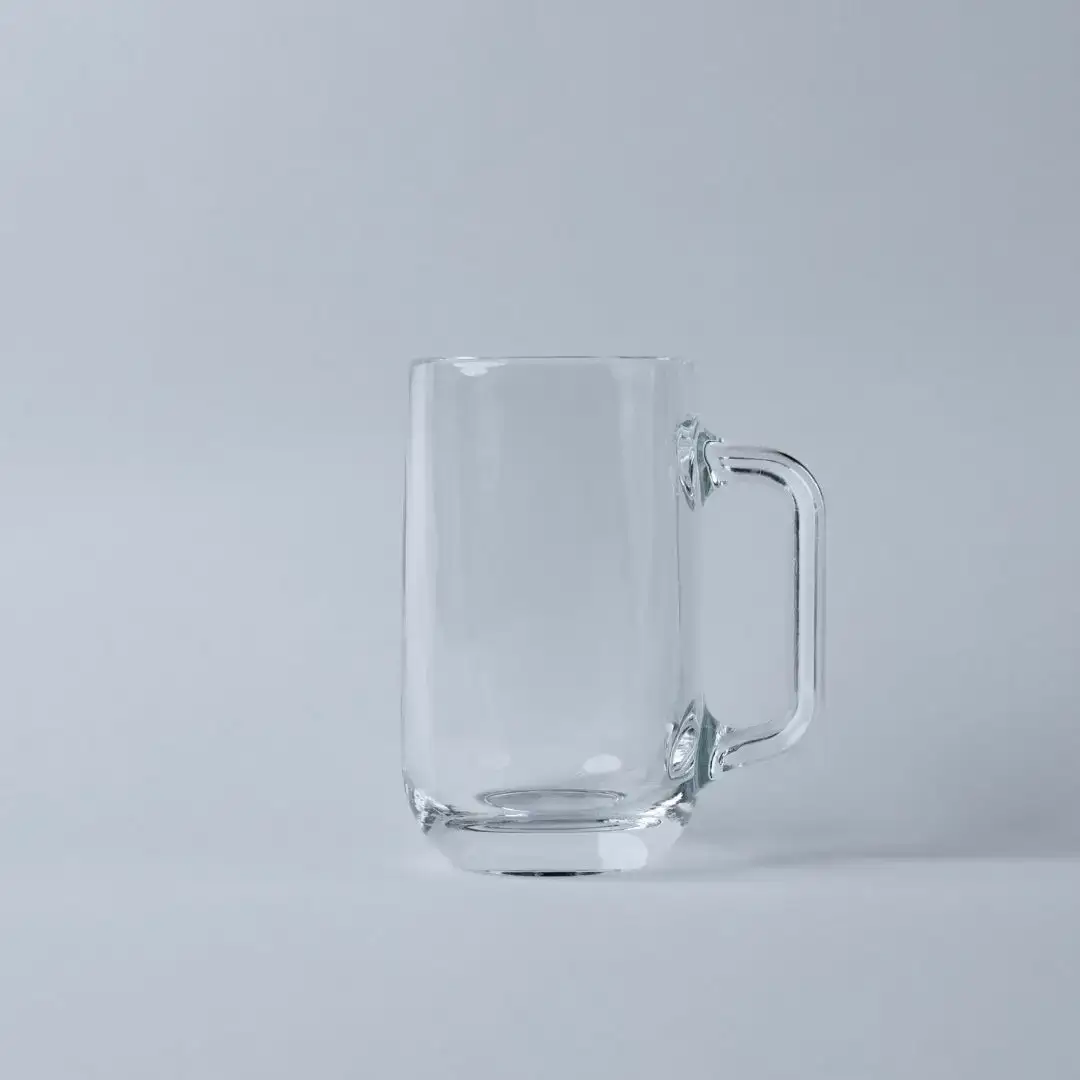 めおと ジョッキ（クリア） ビールジョッキ グラス おしゃれ 食洗機対応 [株式会社プラスワイズ] 【015S175】