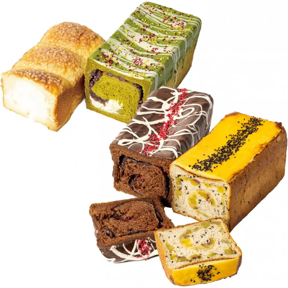 高級食パン 4種4本 食べ比べセット プレミアムシリーズ（4種のチーズ食パン／抹茶あずき＆マスカルポーネ食パン／どっぷり贅沢チョコ食パン／どっしり濃密芋だらけ食パン）4本セット チーズ 抹茶 チョコ さつまいも