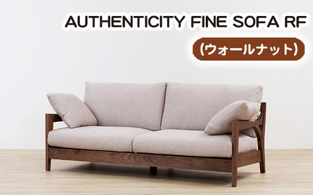 （ウォールナット）AUTHENTICITY FINE SOFA RF BE（ベージュ） No.866-11