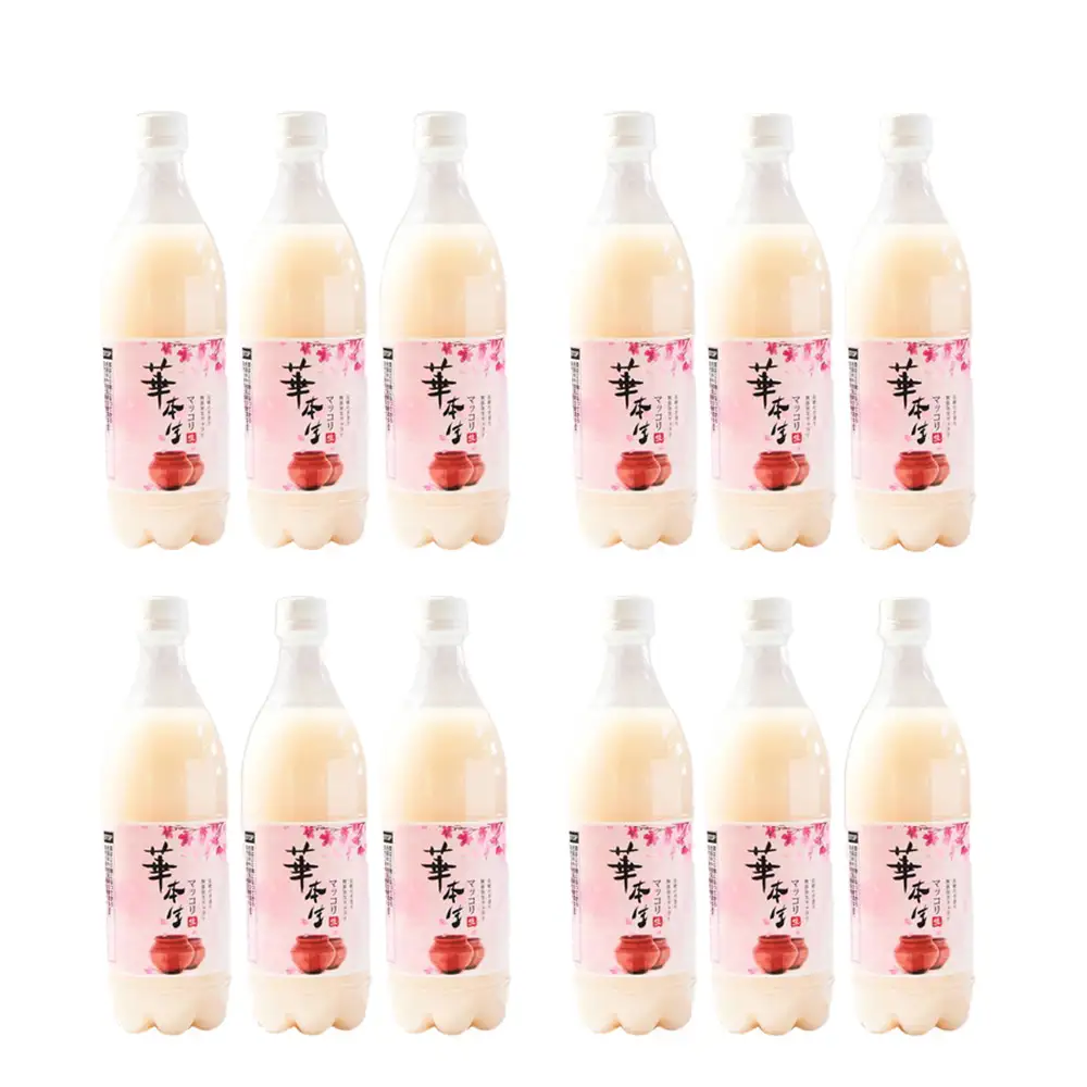No.055 千葉県山武郡芝山町産　華本生マッコリ750ml　12本セット