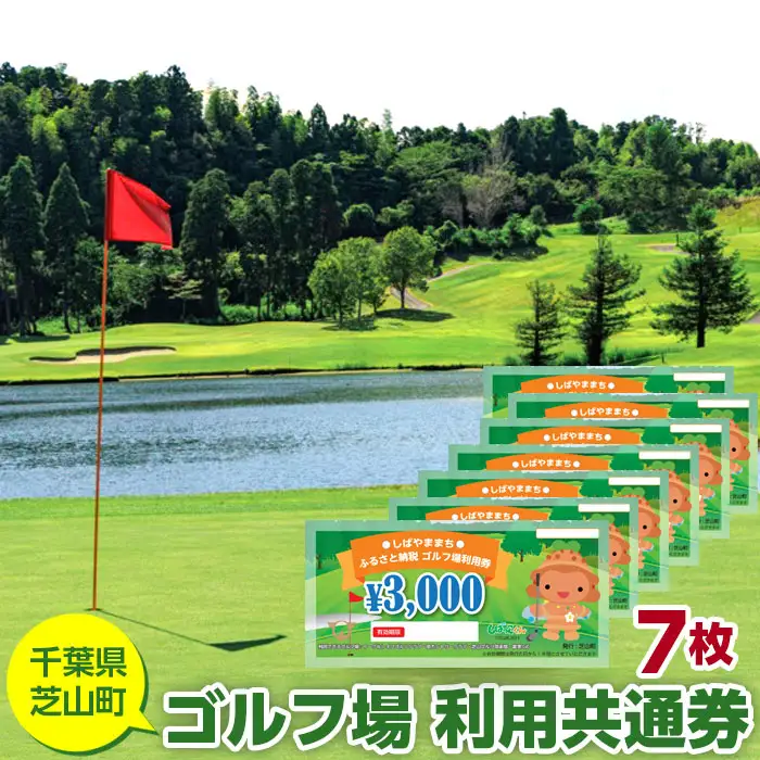 No.007 芝山町ゴルフ場利用券　7枚