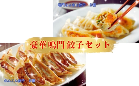 豪華鳴門餃子セット　　鳴門　らっきょう　れんこん　鳴門らっきょ　セット　蓮根　惣菜　冷凍　餃子