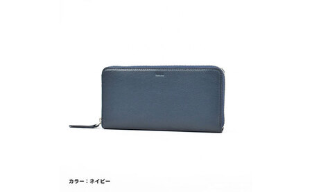 レディース本革長財布 4M2-1151（・ネイビー）