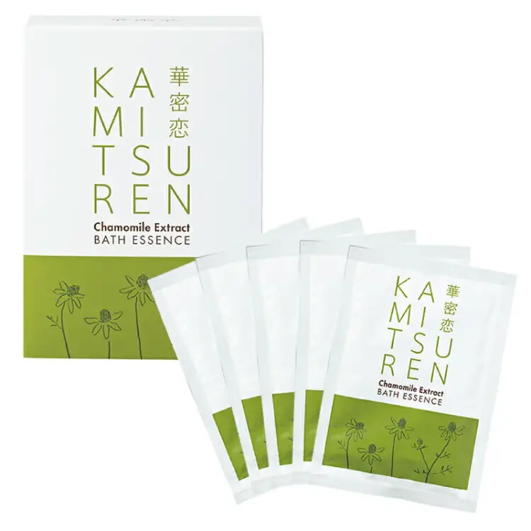 華密恋 薬用入浴剤 5包入 50mL×5包 [カミツレ研究所 長野県 池田町 48110804]